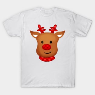 Cute Reindeer Christmas T-Shirt